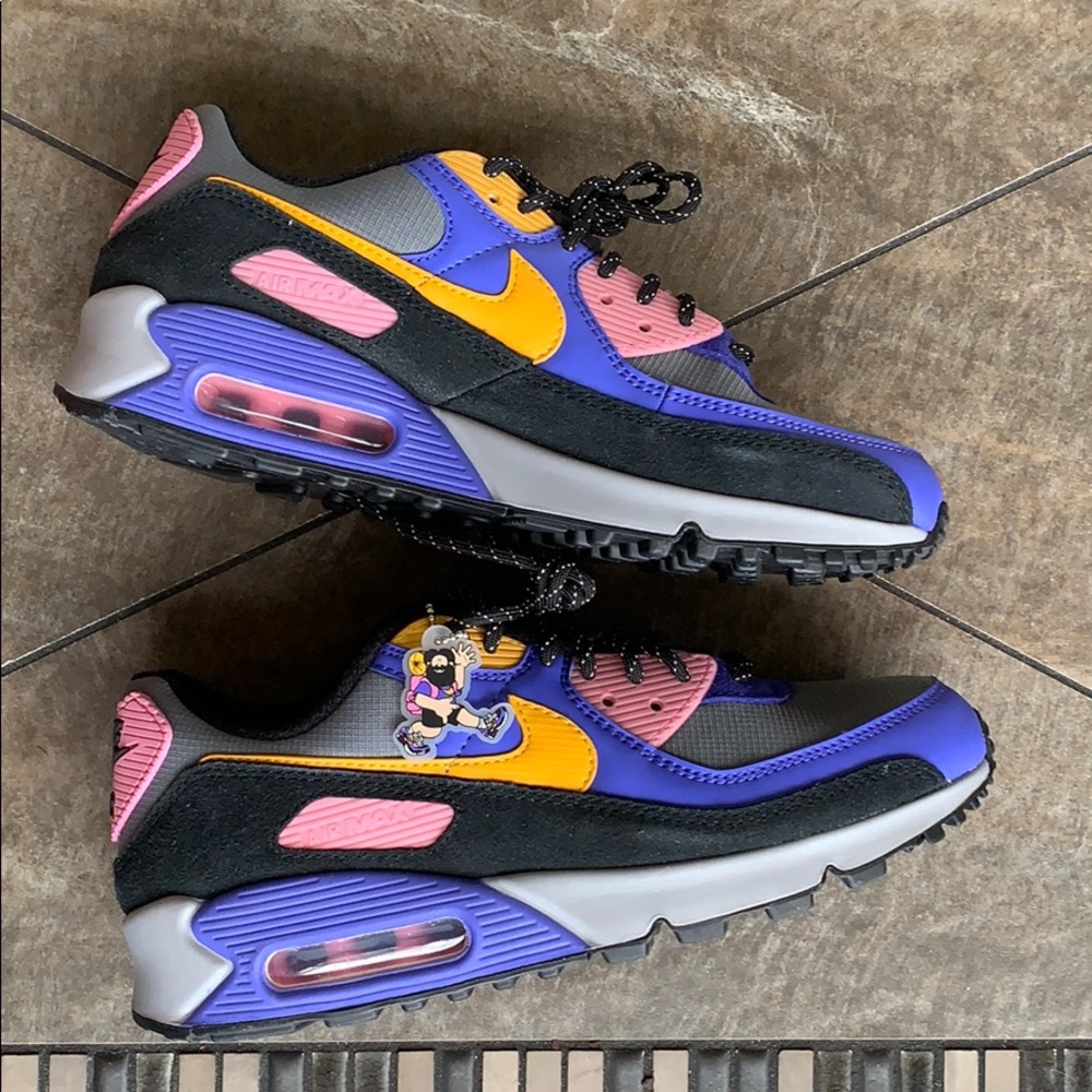 NIKE AIR MAX 90 QS Persian Violet/Pollen WMNS - Picture 15 of 16